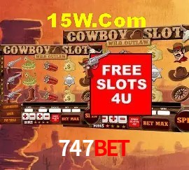 Slots com jackpots e giros grátis na 747Bet